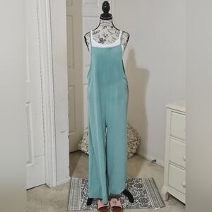 Women's Teal Jumpsuit